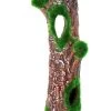 SF Holzstamm Mit Moos Gr. L Aus Keramik Ca. 25cm Hoch, StammØ 3,5cm -Garten & Außenbereich 4040570AD 1 2