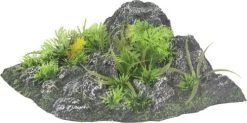 Flamingo Condroz Fels Mit Pflanzen - Winkel - 23 X 22 X 8,5 Cm