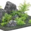 Flamingo Condroz Fels Mit Pflanzen - Viereckig - 29 X 29 X 10 Cm -Garten & Außenbereich 410352FL 1
