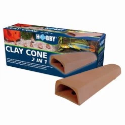 Hobby Clay Cone 2 In 1 - Ablaichkegel Oder Brut- Und Wohnhöhle