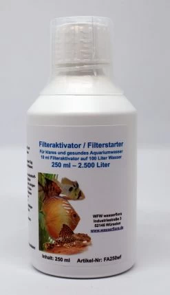 250 Ml Filteraktivator / Filterstarter Für 2.500 Liter Aquarium-Wasser