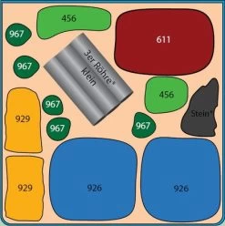 Pantanal Bay 20 Liter - Pflanzenlandschaft Für Einen 20 Liter Nano Cube -Garten & Außenbereich S9181DE 1 2